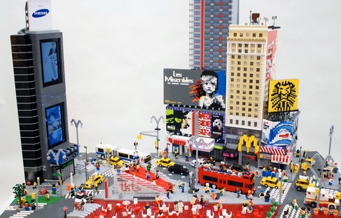 Нью-Йорк из Lego