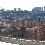 winter morning in the North Bronx
